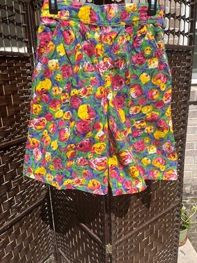 Floral Multicolor Women's Shorts
